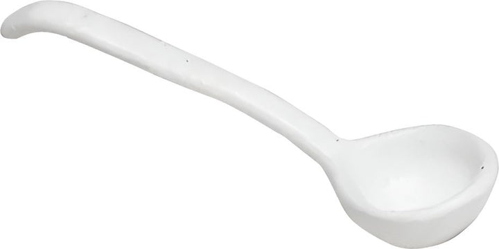 MJ002WW 5.91 in. Custom Molcajete Spoon - White - Small