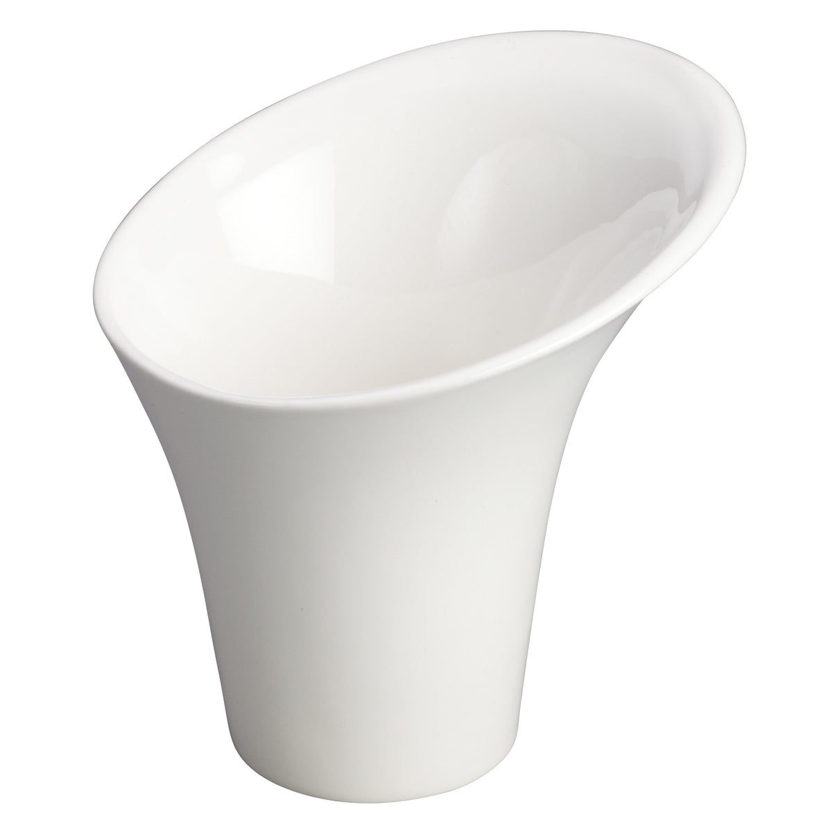 Picture of Winco WDP003-205 5 in. Dia. x 5 in. H Porcelain Snack Cup, Creamy White, 24 Piece