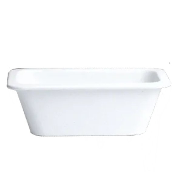 TPUD48S 59.5 oz Rectangular 1-4 Size Food Pan - Sand - 8.98 x 5.6 in. - 5 in. Deep
