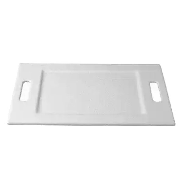 TU005WW 29.5 x 22.5 in. Rectangular Serving Tray with Handles - White - 1 in. Deep - Extra Large