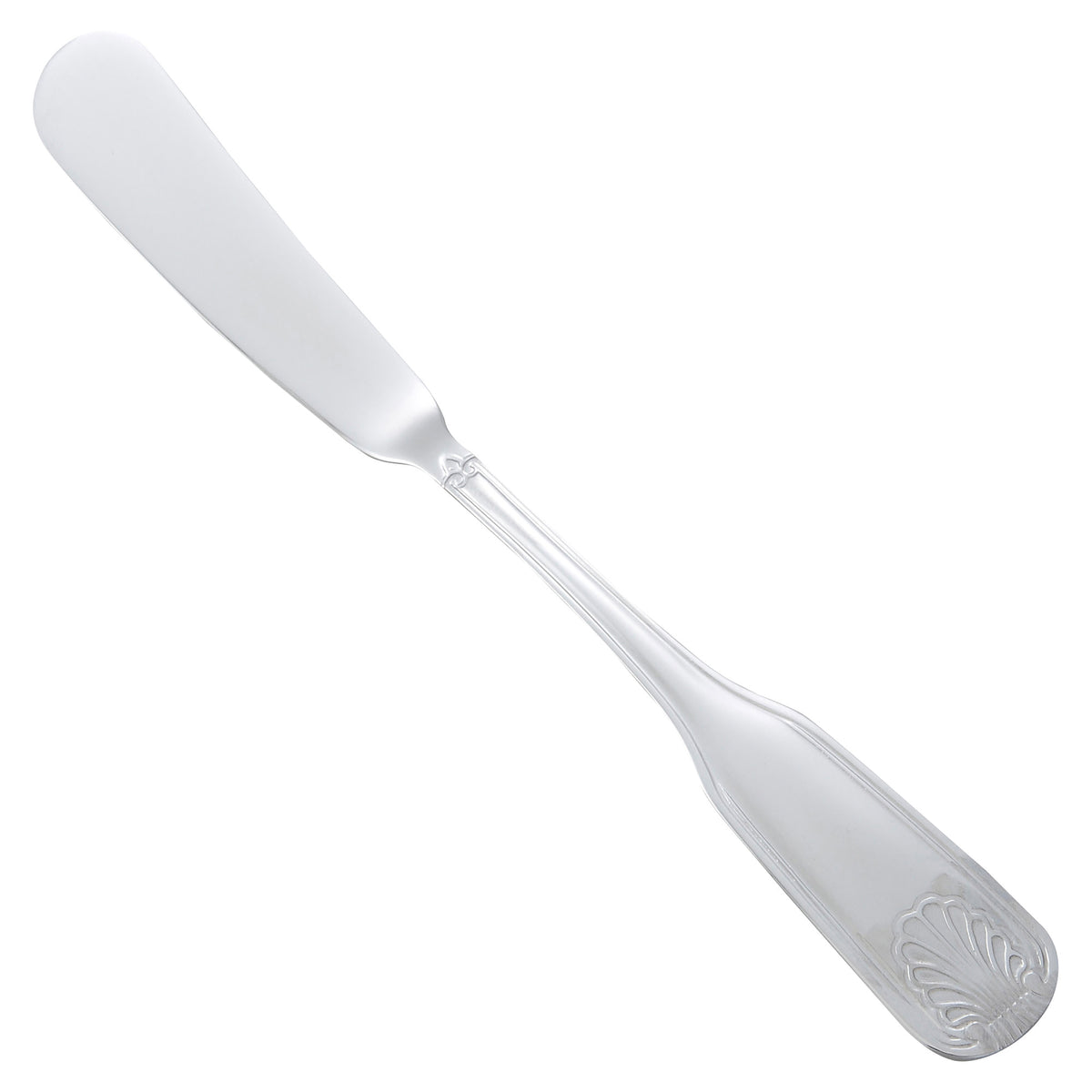 Picture of Winco 0006-12 Toulouse Butter Spreader, 18-0 Extra Heavyweight