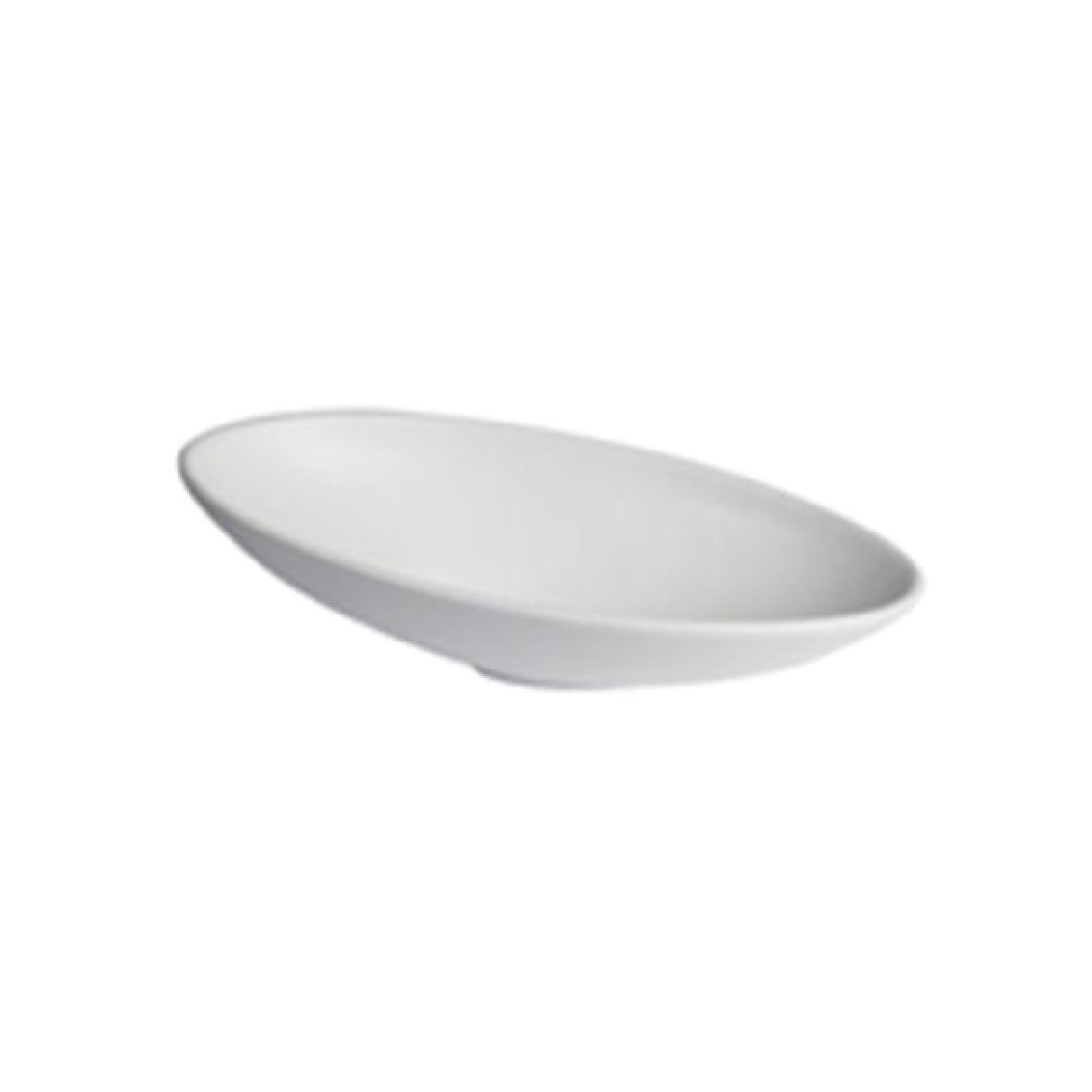 BO204FR 1.4 qt. Oval Sphere Dish - Fire Red - 16.9 x 9 in. - 5.5 in. Deep - Large