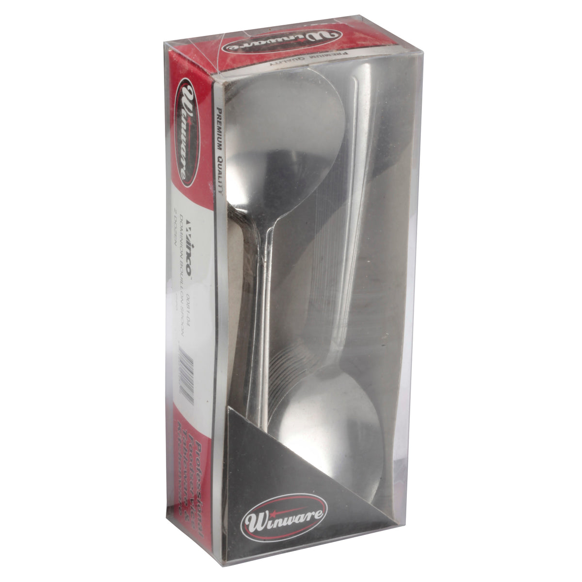 Picture of Winco 0081-04 Dominion Bouillon Spoon, 2 Dozen, 18-0 Medium Weight