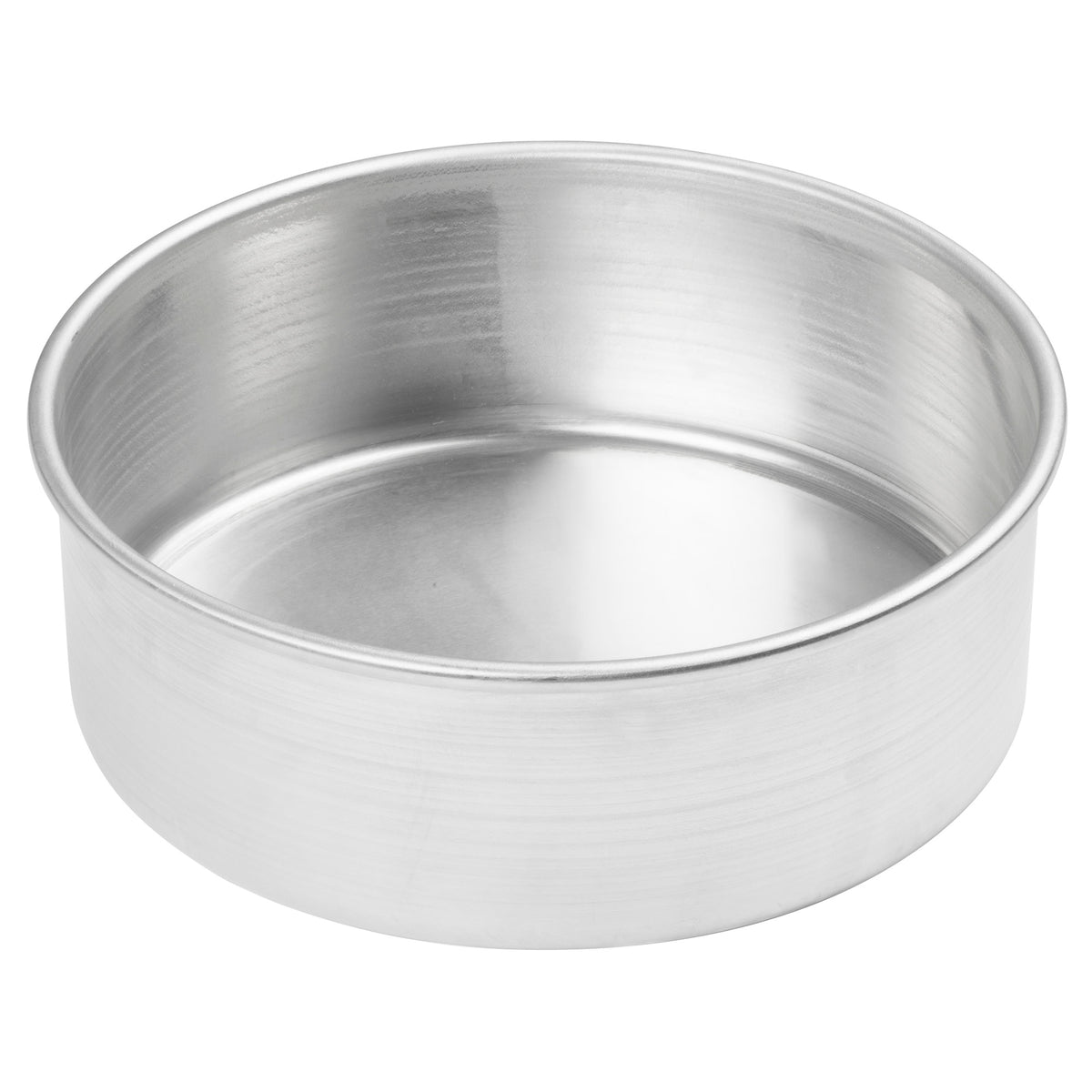 Picture of Winco ACP-083 Round Layer Cake Pan, Aluminum - 8 in. Dia. x 3 in.