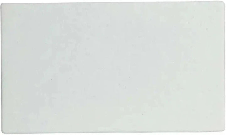 DU004-MOD-WW 17.7 x 13.7 in. Rectangular Disc - White - Mod Smooth Finish - 0.5 in. Deep - Large