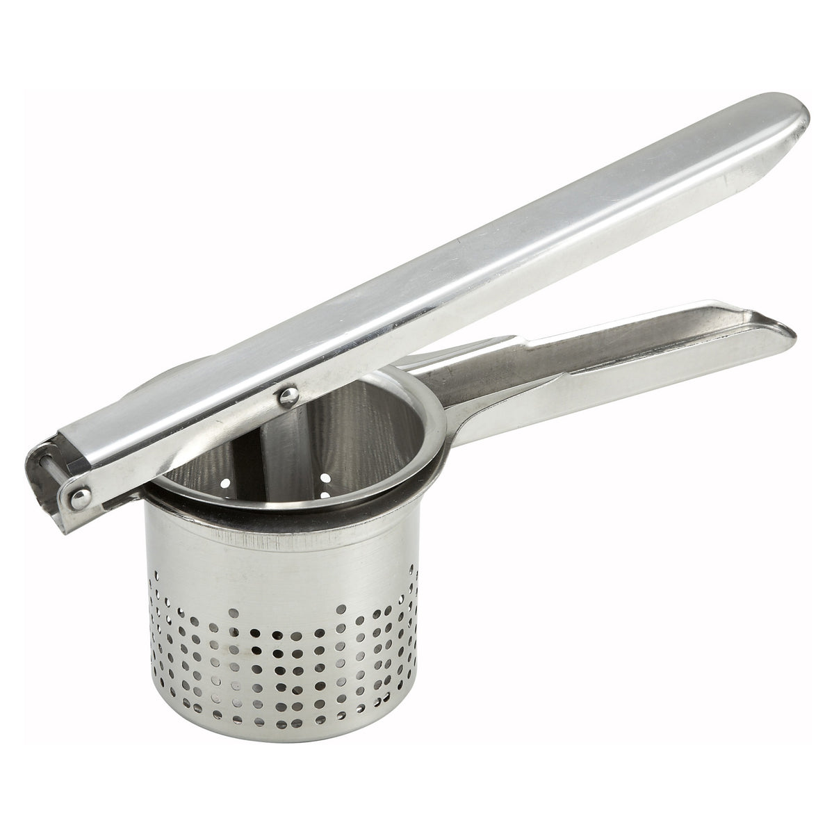 Picture of Winco PR-9 Potato Ricer, Round, Stainless Steel