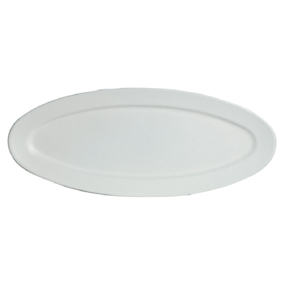 PO014-MOD- 1.6 qt. Double Fish Oval Platter - Mod Finish - 26.7 x 10.7 in. - 0.98 in. Deep