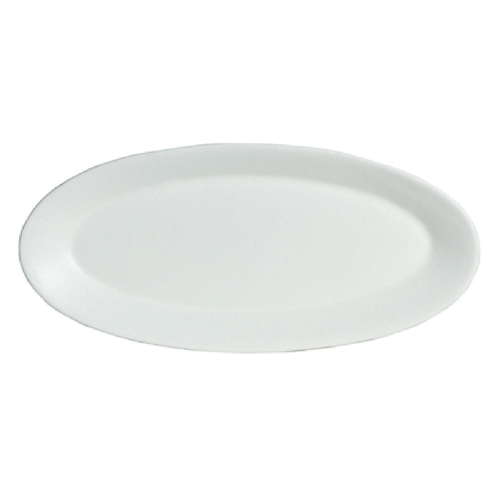 PO023-MOD- 2.1 qt. Wide Oval Platter - Mod Finish - 22.7 x 10.2 in. - 2 in. Deep - Medium