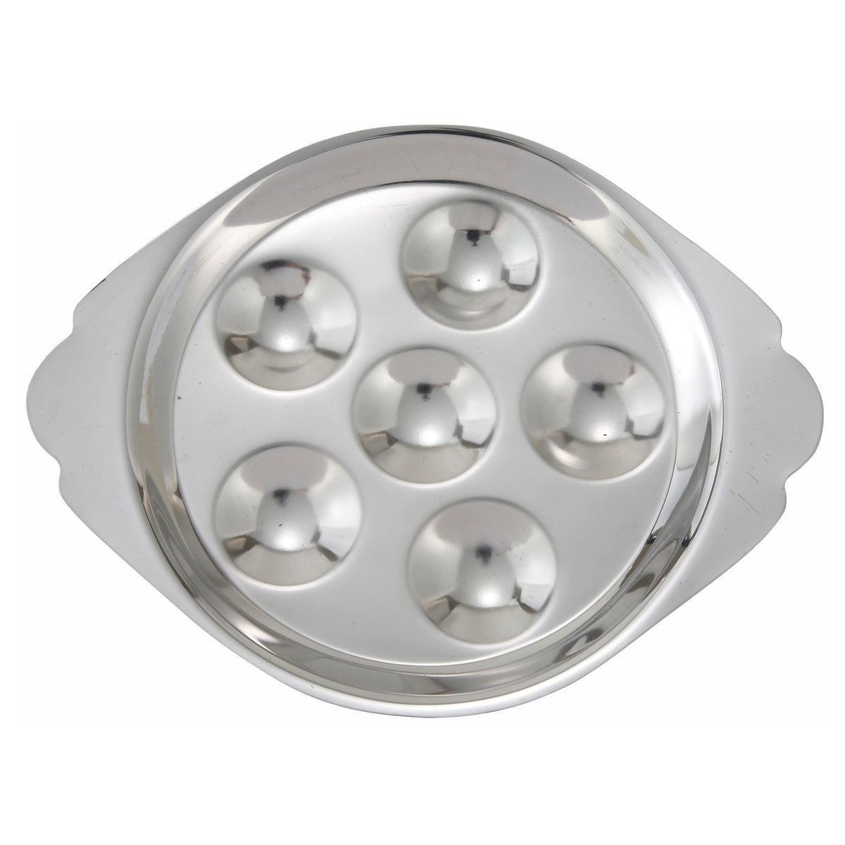 Picture of Winco SND-6 Snail Dish, Stainless Steel