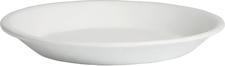 PR002-MOD-WW 16.9 oz Platter - White - 9 in. Dia. - 1.2 in. Deep