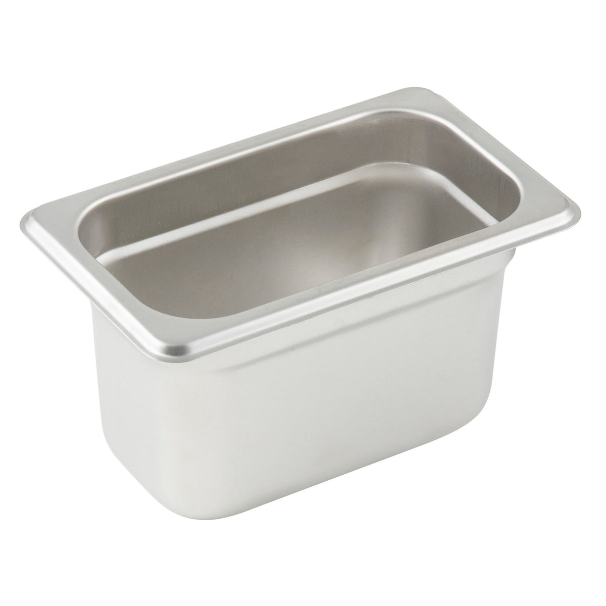 Picture of Winco SPJM-904 Anti-Jam Steam Pan, 24 Gauge - Stainless Steel - 0.11, 4 in.