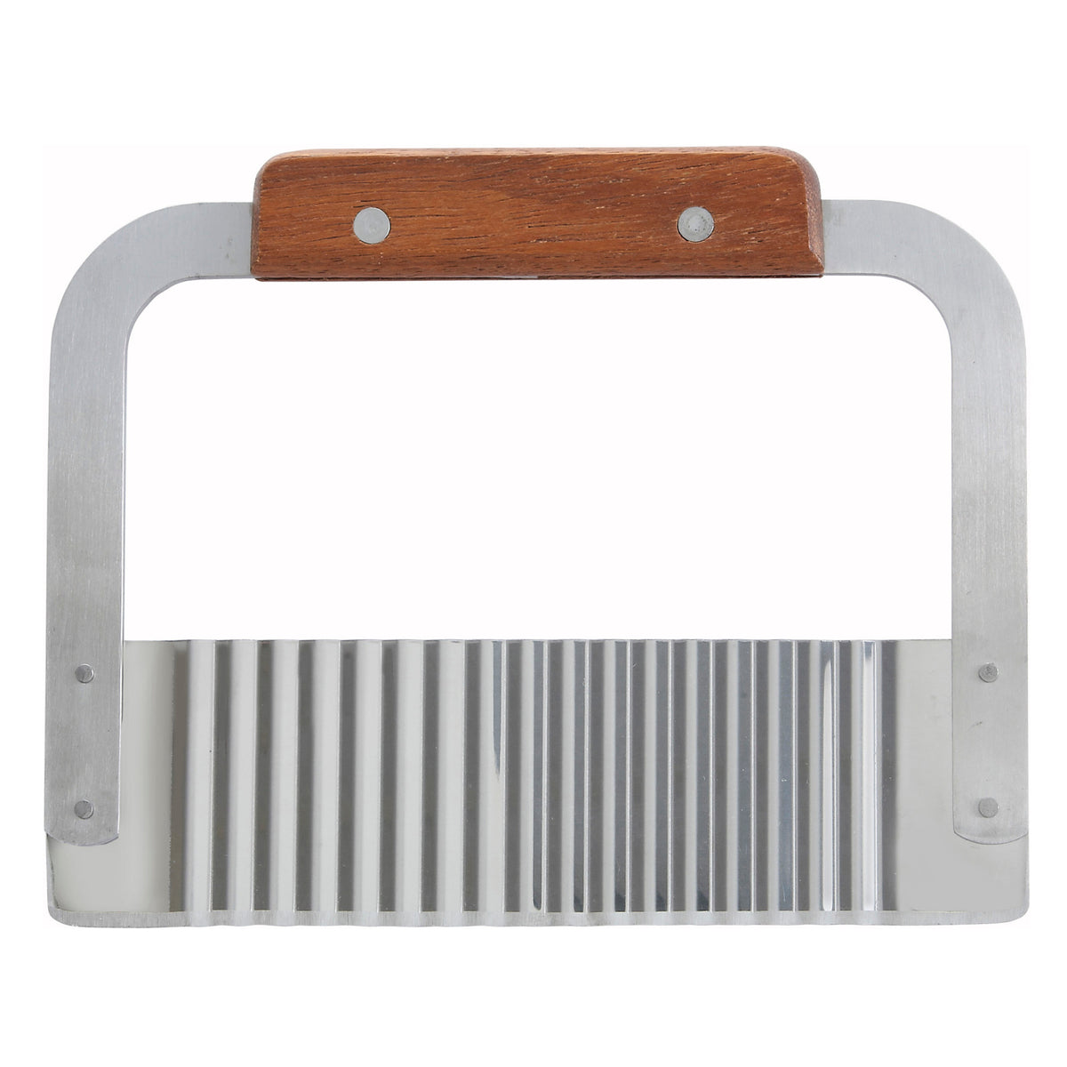Picture of Winco SRT-7 7 in. Stainless Steel Serrator with Wooden Handle