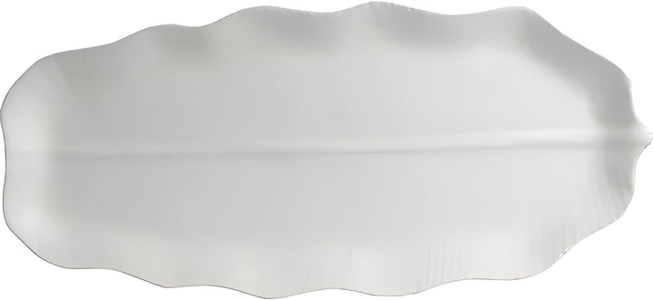 PHP06-MOD-WW 37.6 x 16.9 in. Palm Platter - White - 2.1 in. Deep - Extra Large
