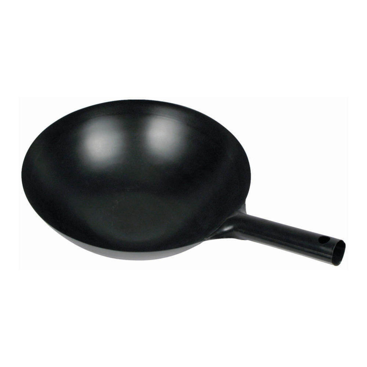 Picture of Winco WOK-34 Black Carbon Steel Wok - 14 in.