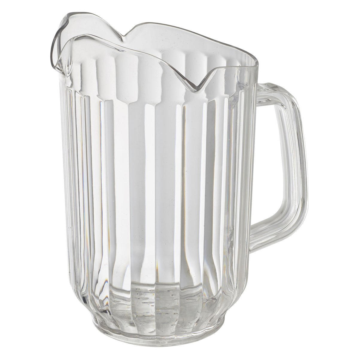 Picture of Winco WPCT-60C 60 oz Triple-Spout Polycarbonate Pitcher, Clear