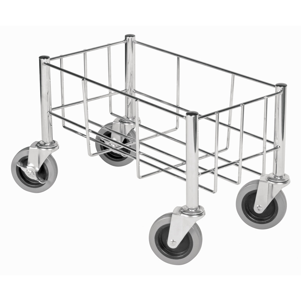 Picture of Winco DWR-1708 Wire Dolly for Slender Trash Can, 18.5 x 9.5 x 7 in.