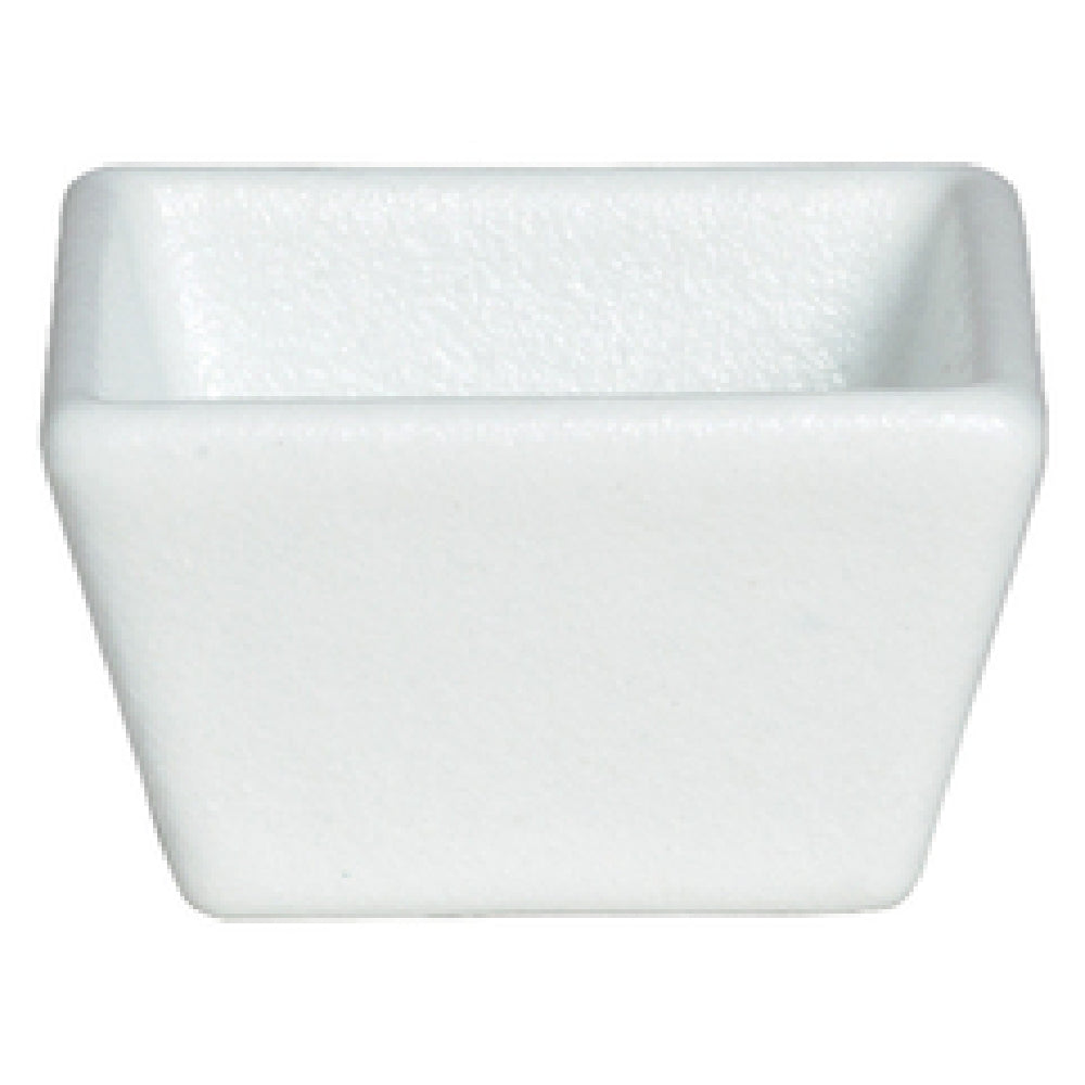 RS001-MOD- 6.76 oz Mini Square Ramekin - Mod Finish - 3.5 in. - 2 in. Deep