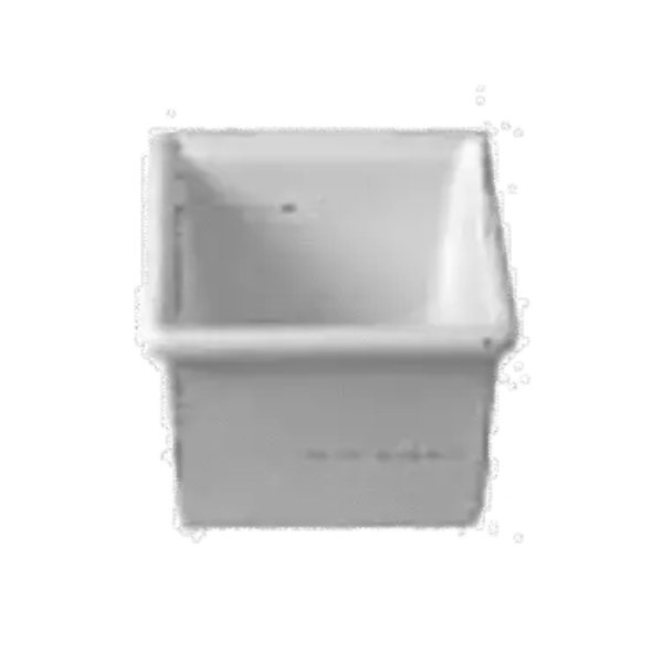 IS012BB 23.67 oz Square Salad Bar Bowl - Classic Black - 4.84 in. - 4.25 in. Deep