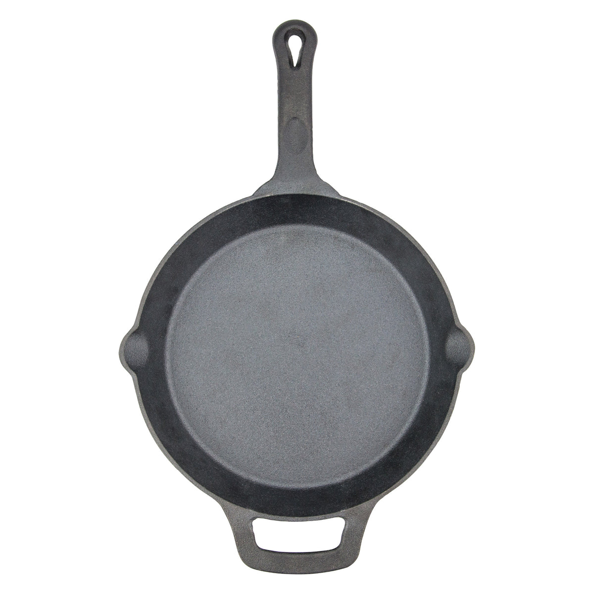 Picture of Winco CAST-10 10 in. Fireiron Cast Iron Skillet with Helper Handle