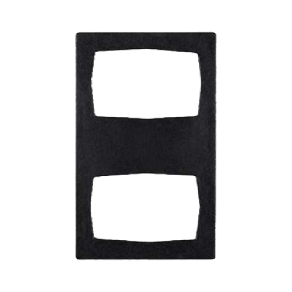 82740A21 20.81 x 12.75 in. Stainless Steel Tile with Two Rectangular Cut-Outs