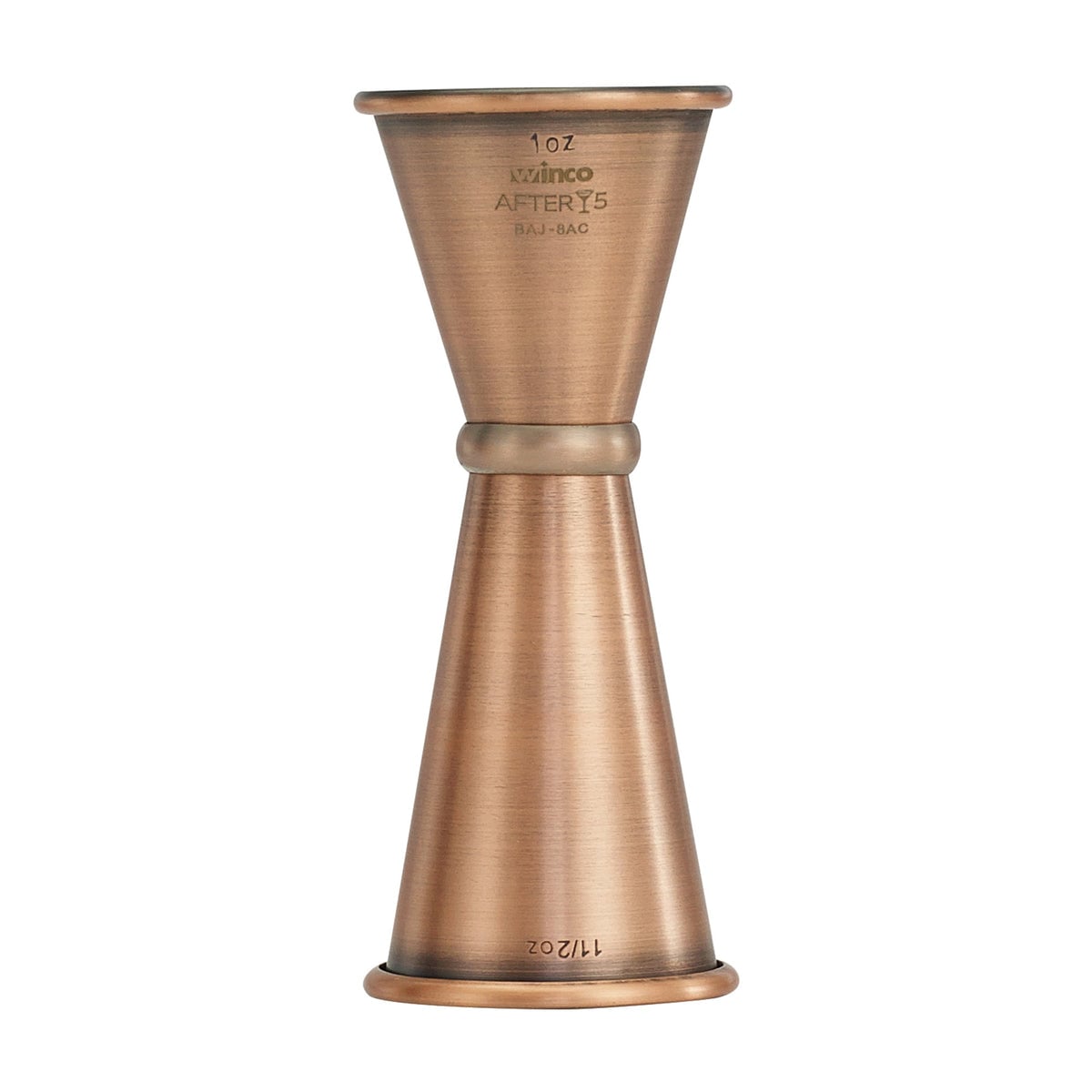 Picture of Winco BAJ-8AC After 5 Jigger, Antique Copper - 1 x 1.5 oz