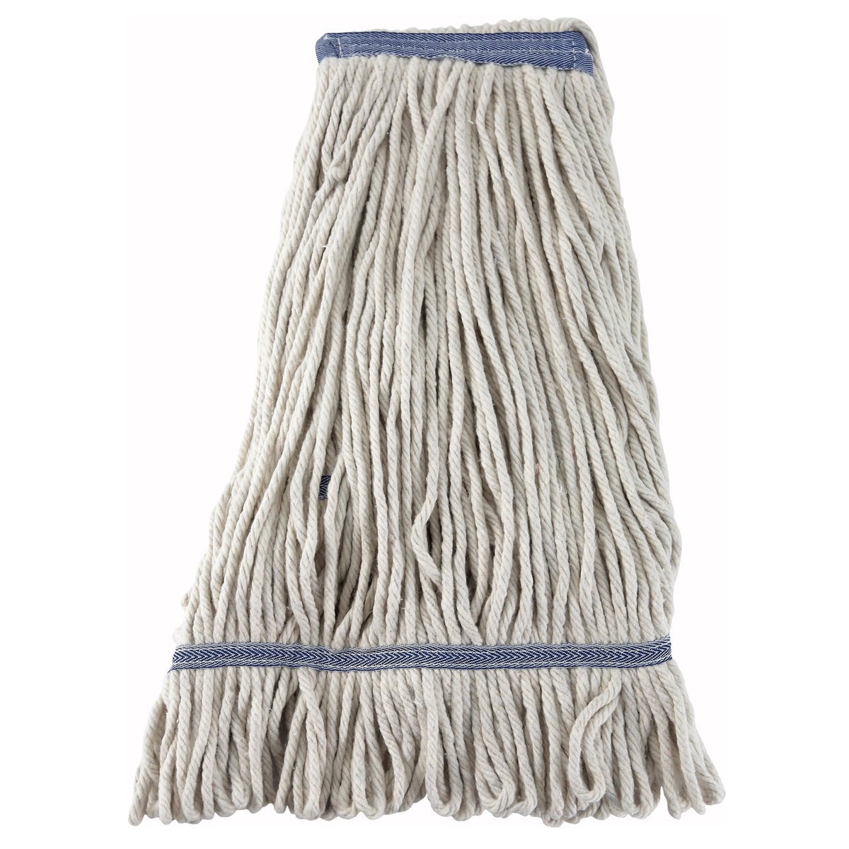 Picture of Winco MOP-20W Premium Cotton-Poly Blend Looped End Wet Mop Head - White - 20 oz