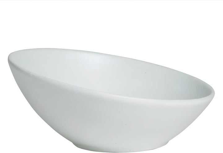 FRS41-MOD-WW 12.7 oz Shallow Sphere Bowl - White - Mod Smooth Finish - 6.5 in. - 2.68 in. Deep - Extra Small