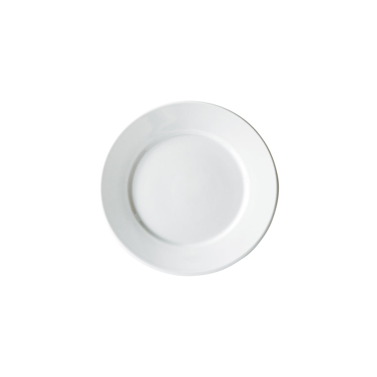 Picture of Winco BPR-75RE Birkhall Plate with Rolled Edge, 7.5 in. Dia., White Porcelain, 36 Piece