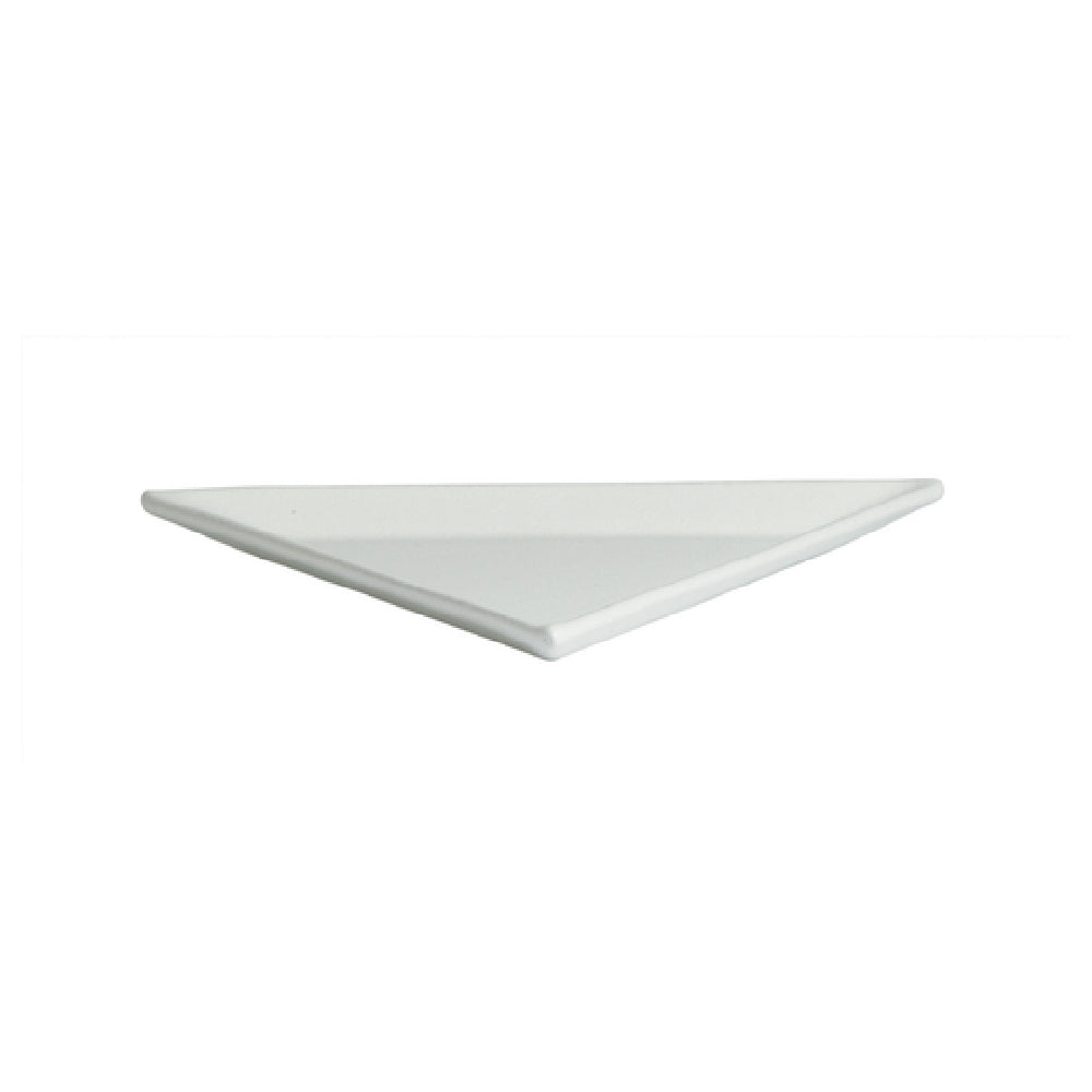 PT001-MOD- 8.4 oz Triangular Platter - Mod Finish - 10 in. - 0.6 in. Deep - Extra Small