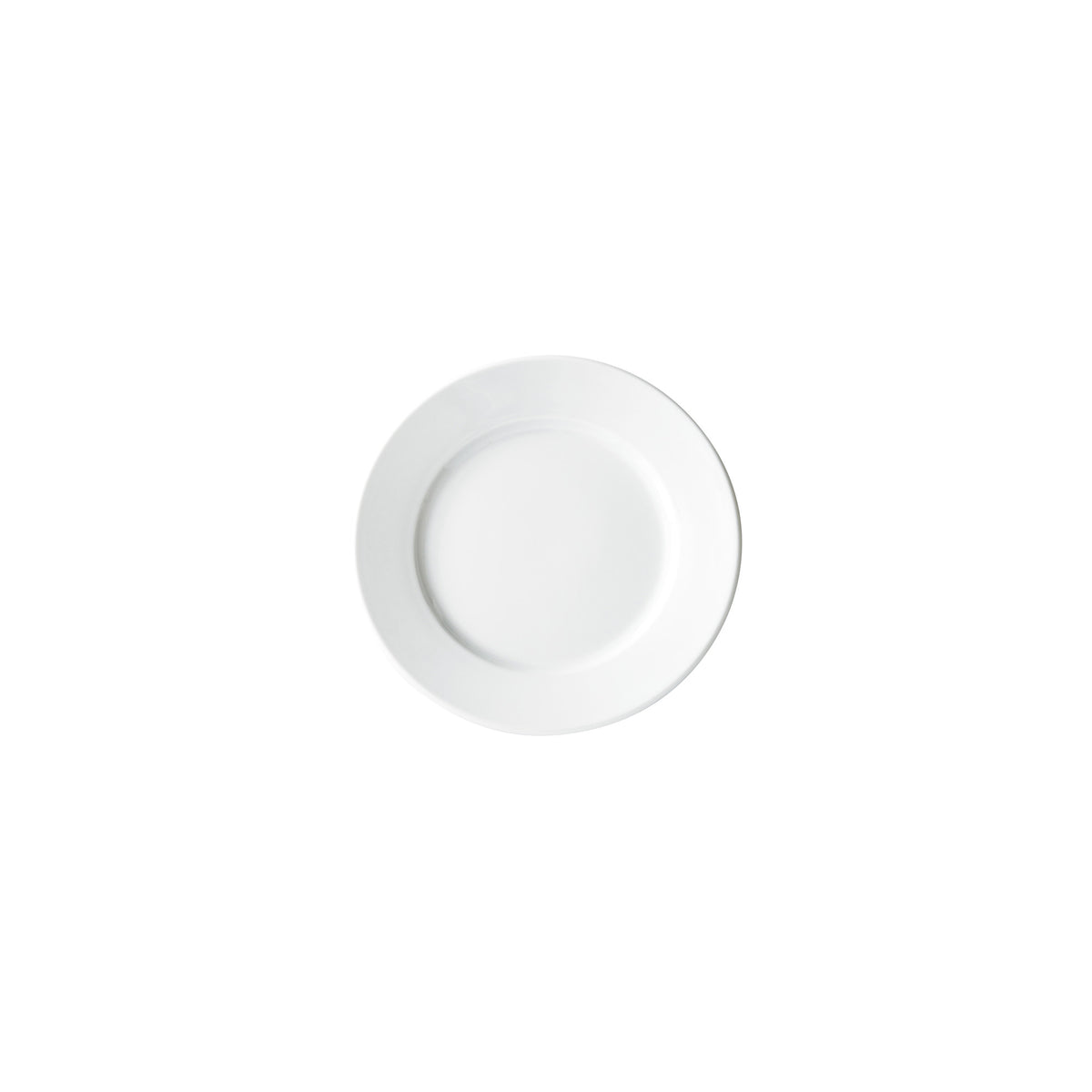 Picture of Winco BPR-55RE Birkhall Plate with Rolled Edge, 5.5 in. Dia., White Porcelain, 36 Piece