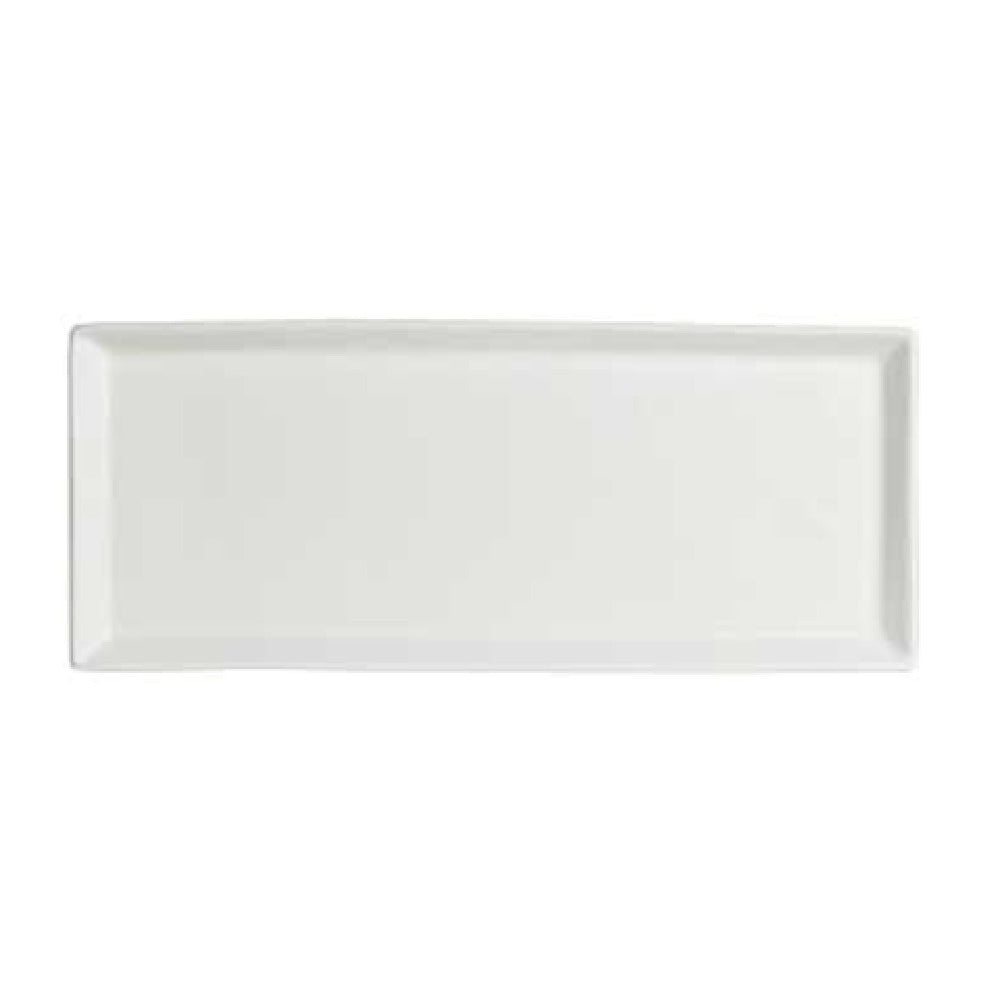 PU000TG 5.07 oz Rectangular Gourmet Platter - Tangerine - 11.02 x 5.51 in. - 0.59 in. Deep - Extra Small