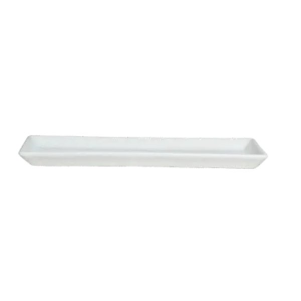 PU002YW 20.2 oz Rectangular Gourmet Platter - Yellow - 19 x 7.5 in. - 1 in. Deep - Medium