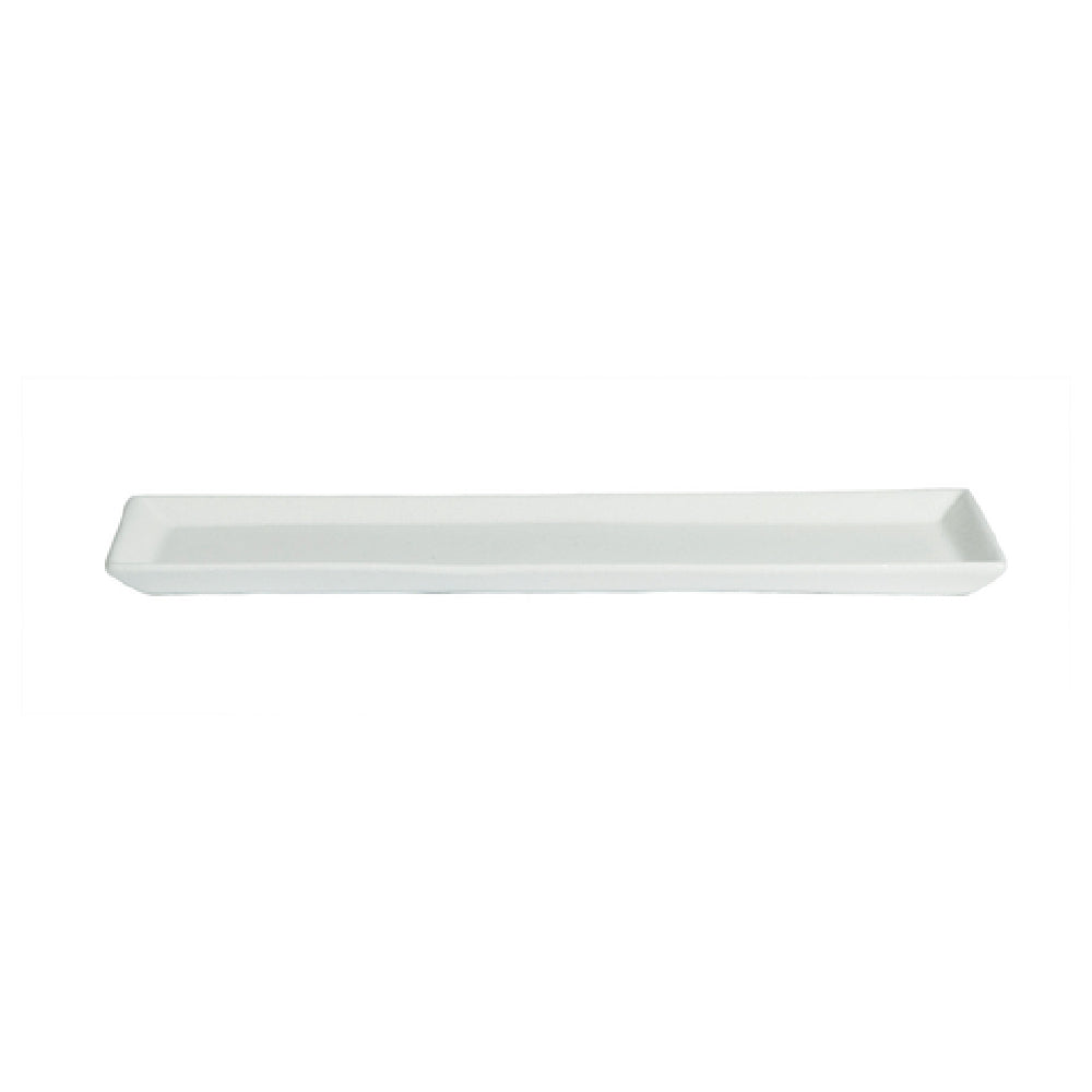 PU003-MOD- 1.8 qt. Rectangular Gourmet Platter - Mod Finish - 25 x 9.7 in. - 1 in. Deep - Large