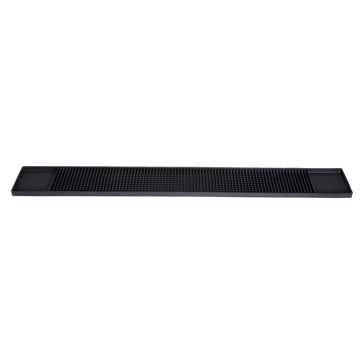 Picture of Winco BM-327K Bar Rail Spill Mat, 27 x 3.25 in. - Black