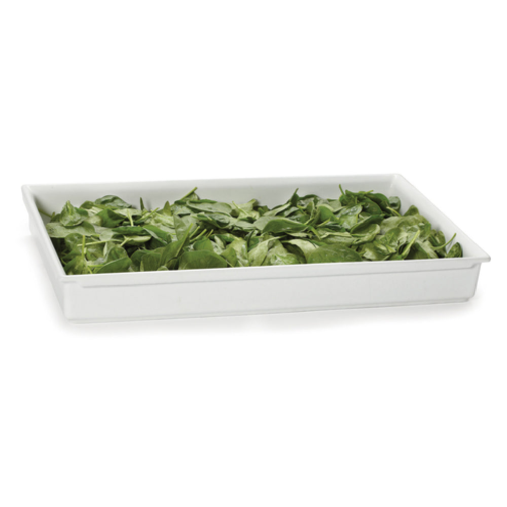 CIH1FD-WW 11.5 qt. Full Size Fit Perfect Stackable Food Pan - Classic White - 20.13 x 12.38 in. - 3.7 in. Deep