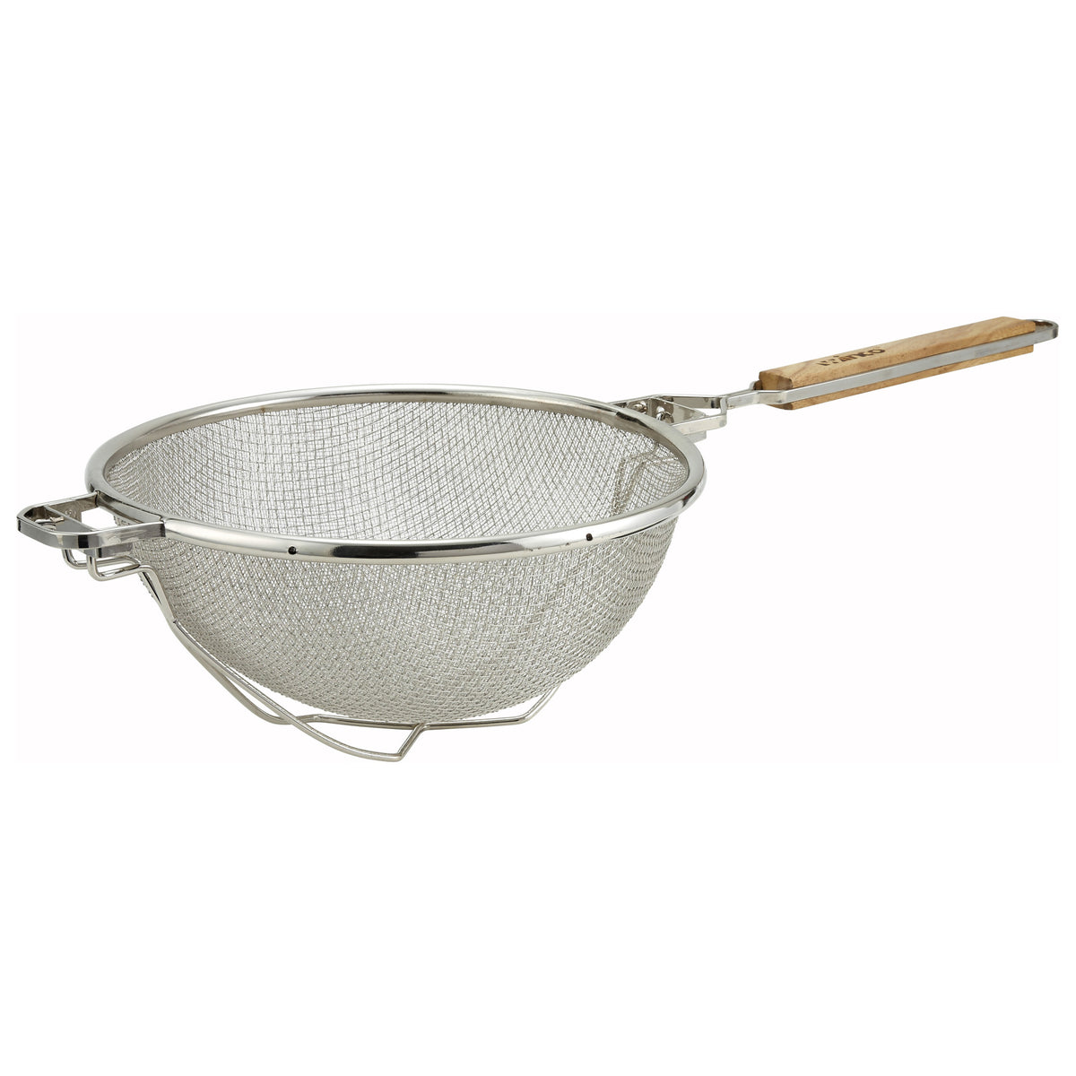 Picture of Winco MST-10RB 10.5 in. Reinforced Double Medium Mesh Strainer