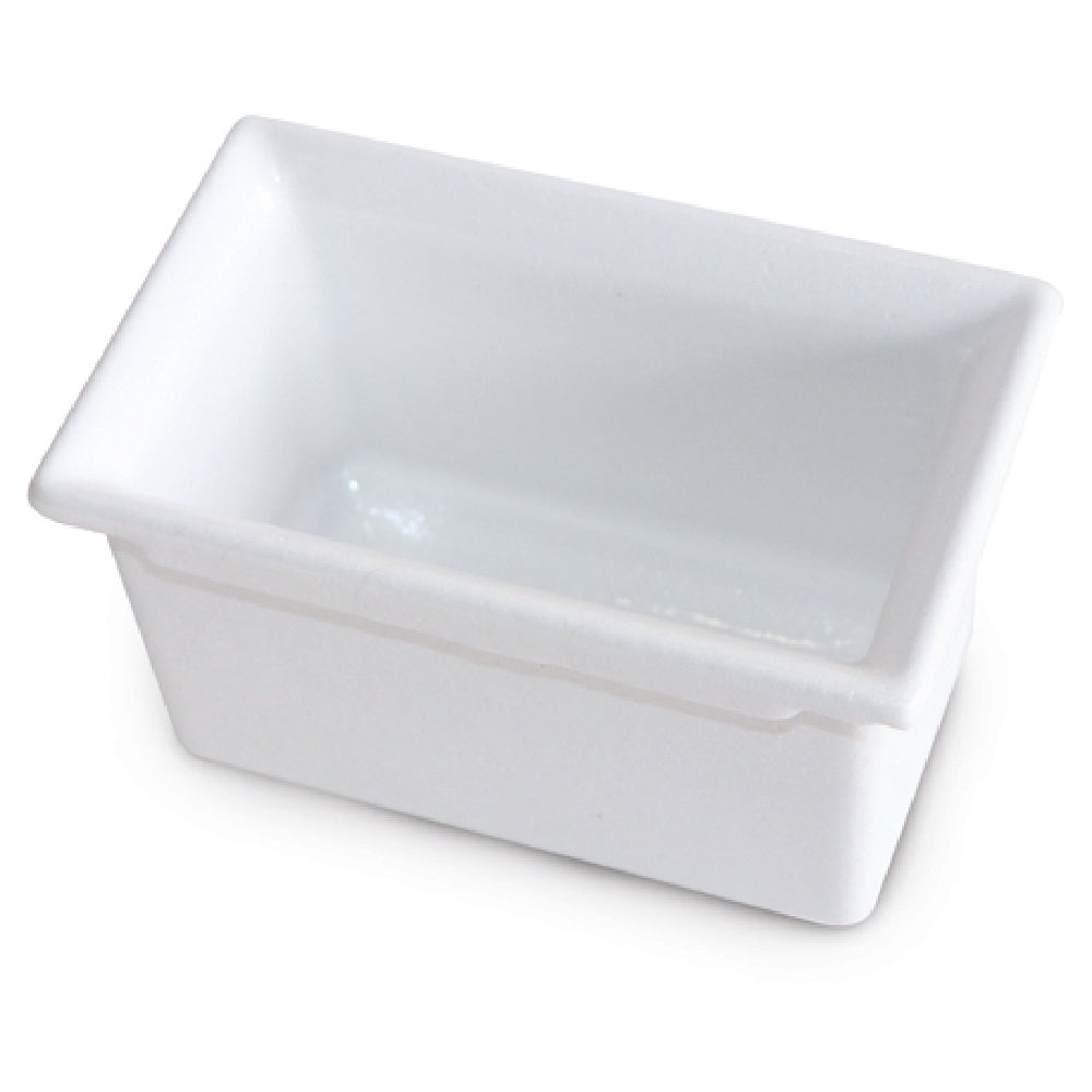 CIH1-9D-WW 1 qt. 1-9 Size Fit Perfect Stackable Food Pan - Classic White - 6.73 x 4.12 in. - 3.7 in. Deep