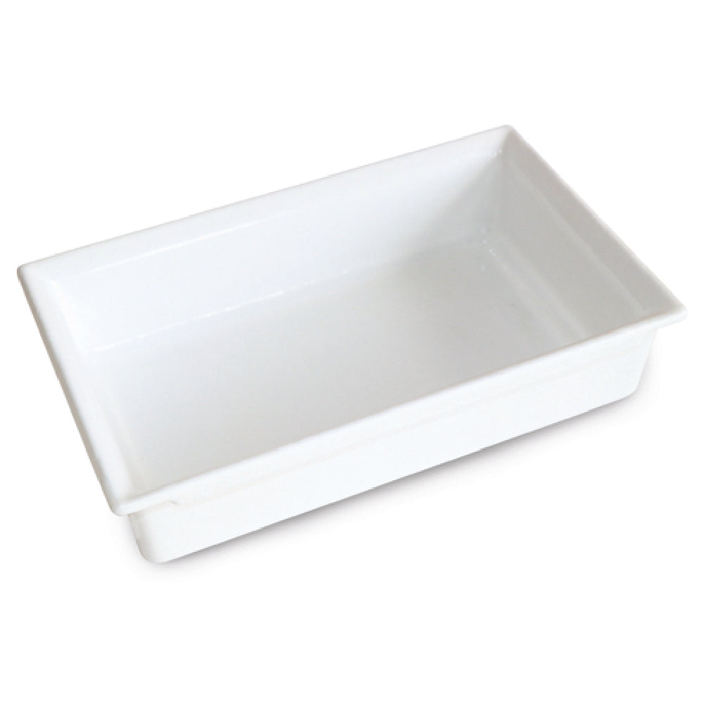 CIH1-4D-WW 2.75 qt. 1-4 Size Fit Perfect Stackable Food Pan - Classic White - 10.1 x 6.19 in. - 3.7 in. Deep