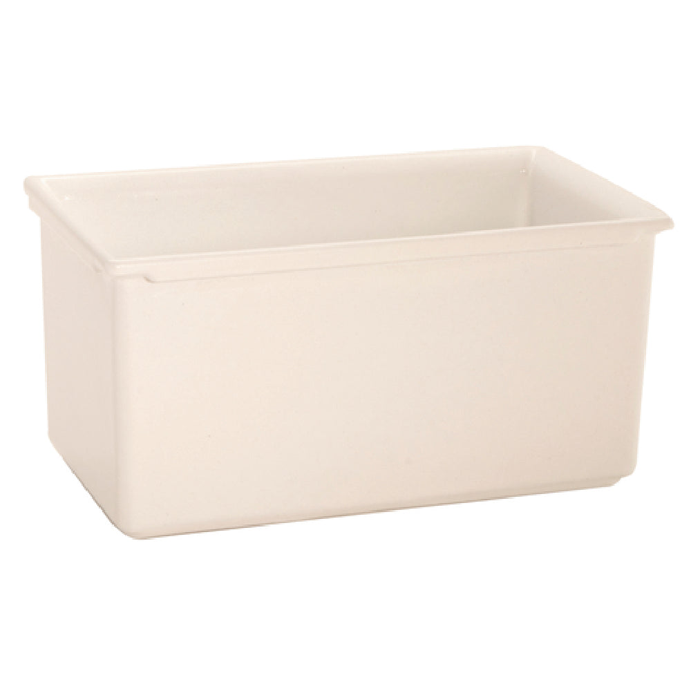 CIH1-3DD-WW 6 qt. 1-3 Size Fit Perfect Stackable Food Pan - Classic White - 12.31 x 6.69 in. - 5.75 in. Deep