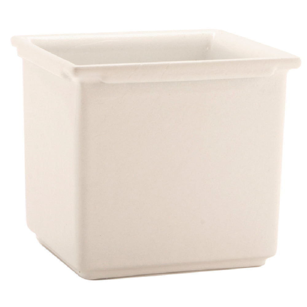 CIH1-6DD-WW 2.75 qt. 1-6 Size Fit Perfect Stackable Food Pan - Classic White - 6.75 x 6.19 in. - 5.75 in. Deep