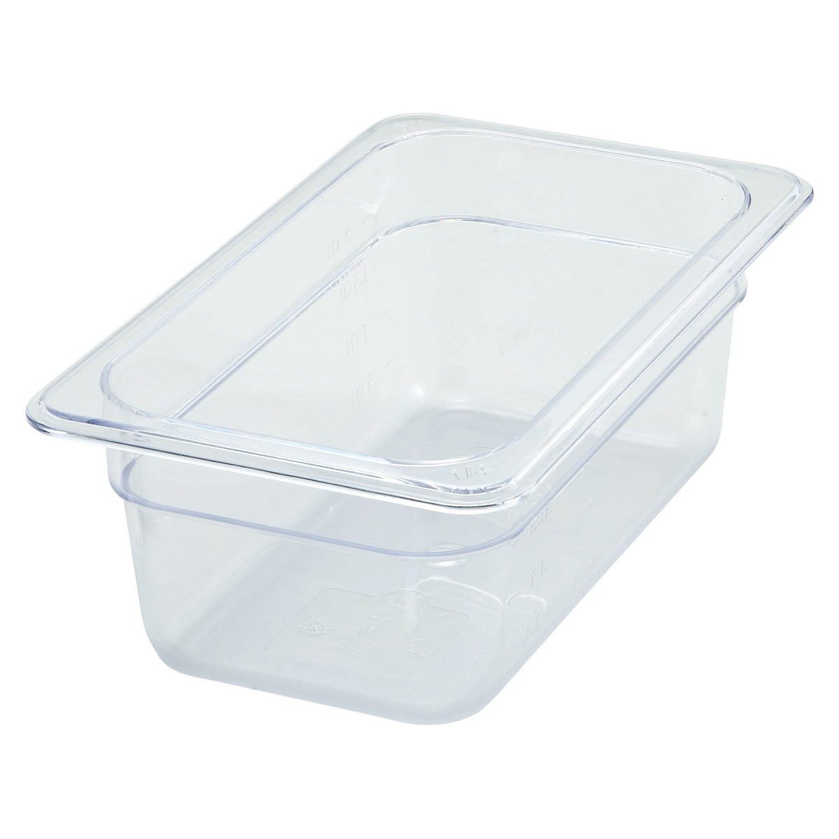 Picture of Winco SP7404 Polycarbonate Food Pan, 0.25 Size - 3.5 in.