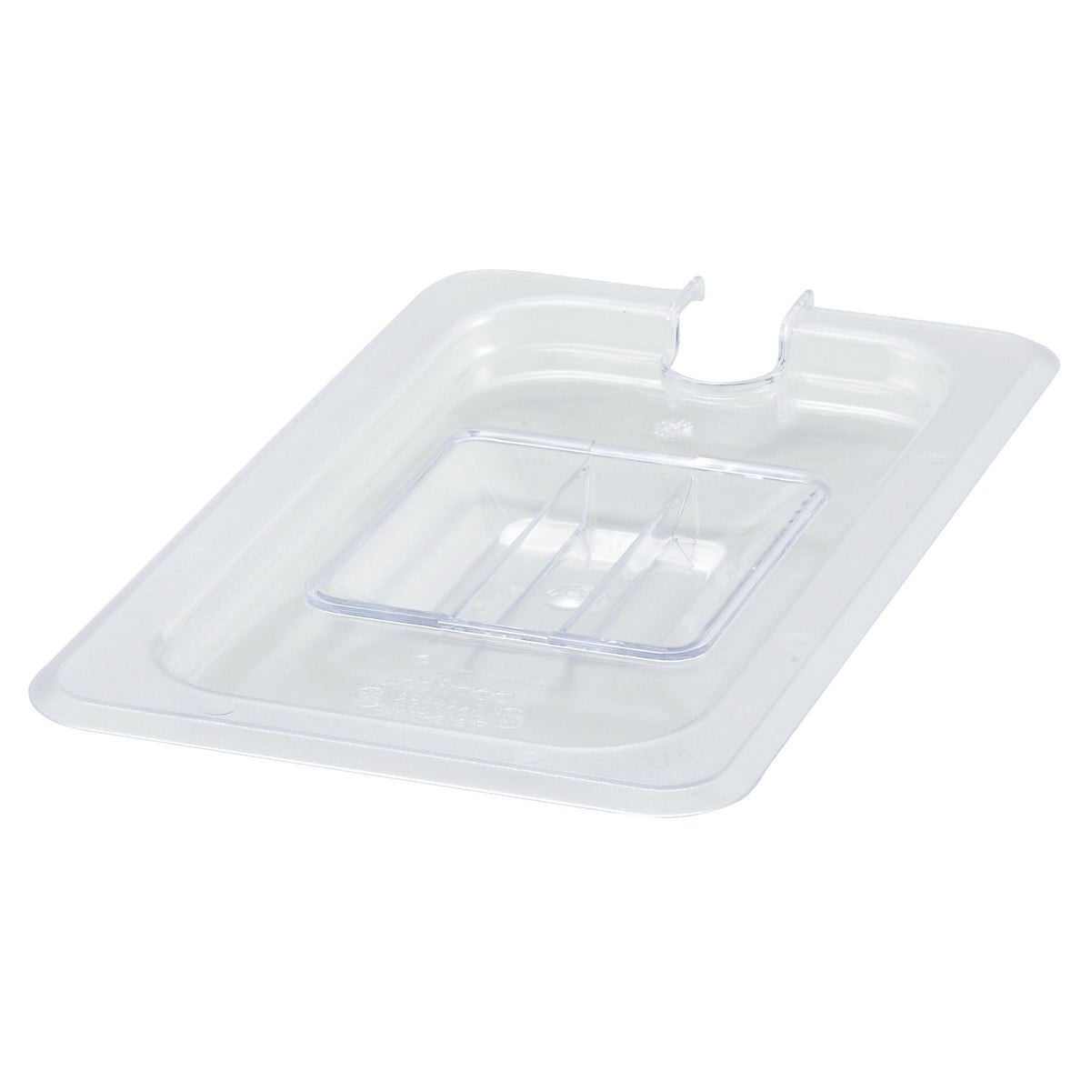 Picture of Winco SP7400C Polycarbonate Food Pan Slotted Cover for SP7402-7404-7406