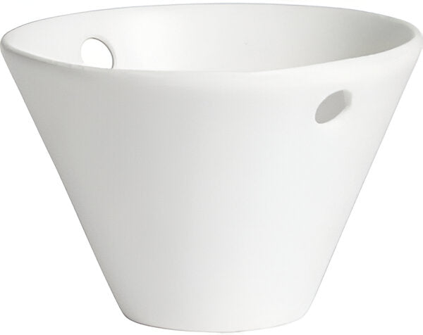IBR03-MOD-WW 1.8 qt. Round Ice Bucket - White - Mod Finish - 6.2 in. Tall - Medium