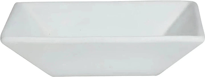 BSD12-MOD-WW 25.3 oz Square Bowl - White - 7.7 in. - 2 in. Deep - Small
