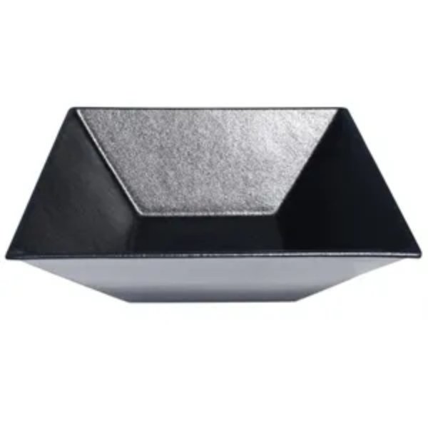 BSD16-MOD-BB 13.5 qt. Square Bowl - Black - Mod Smooth Finish - 16.9 in. - 5.3 in. Deep - 2XL