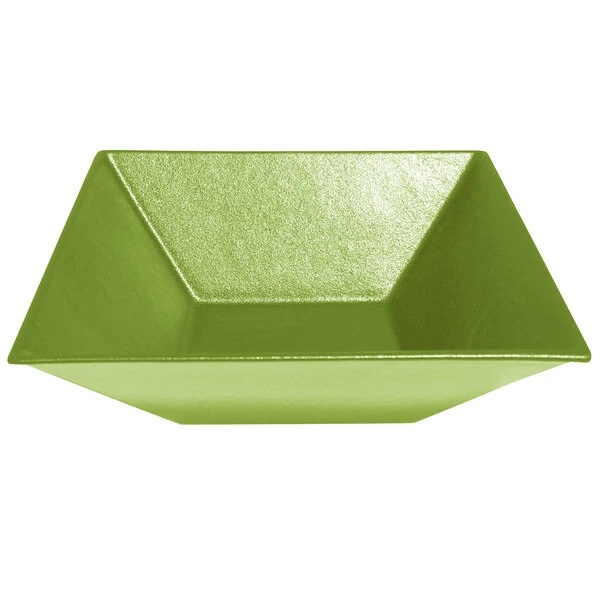 BSD16-MOD-LM 13.5 qt. Square Bowl - Lime - Mod Smooth Finish - 16.9 in. - 5.3 in. Deep - 2XL