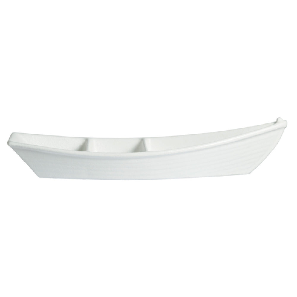 BT320-MOD- 3.6 qt. Serving Boat with Divisions - Mod Finish - 28 x 9 in. - 5.5 in. Deep