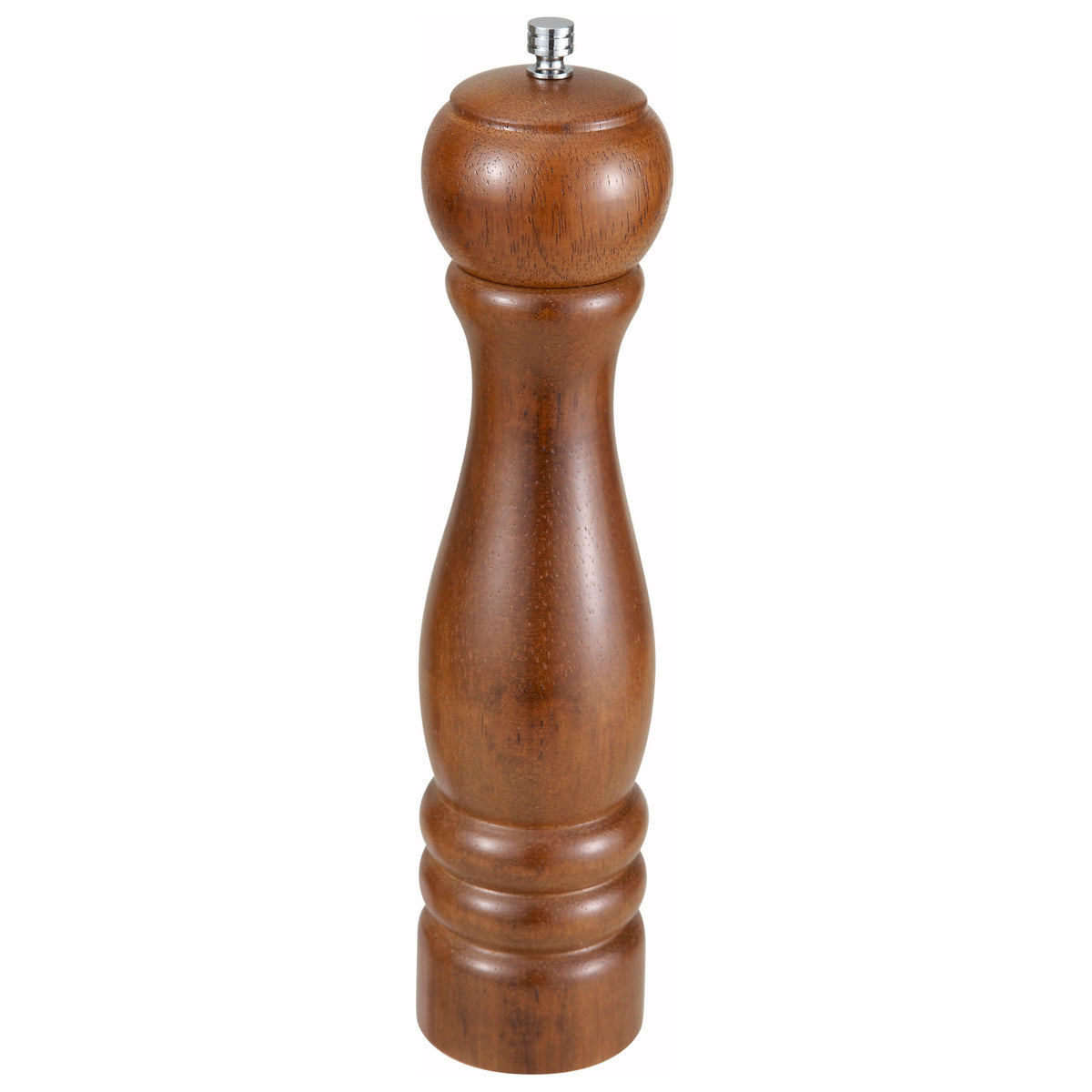 Picture of Winco WPM-10 10 in. Peppermill, Russet Brown Wood