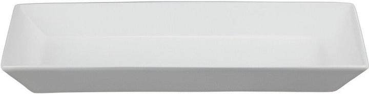 BUD11-MOD-WW 11.84 oz Rectangular Platter - White - Mod Smooth Finish - 11.13 x 5.51 in. - 0.98 in. Deep - Extra Small
