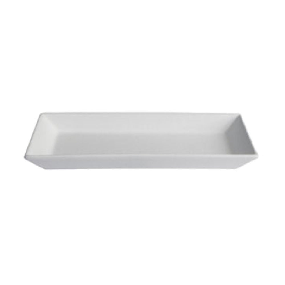 BUD11WW 11.84 oz Rectangular Platter - White - 11.13 x 5.51 in. - 0.98 in. Deep - Extra Small